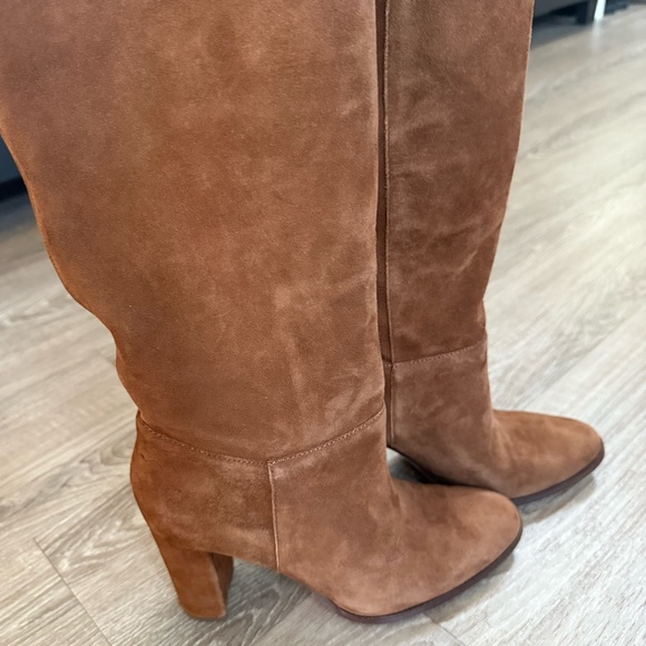 NWOB Lauren Ralph Lauren Artizan Suede Tall Boots - Picture 8 of 8